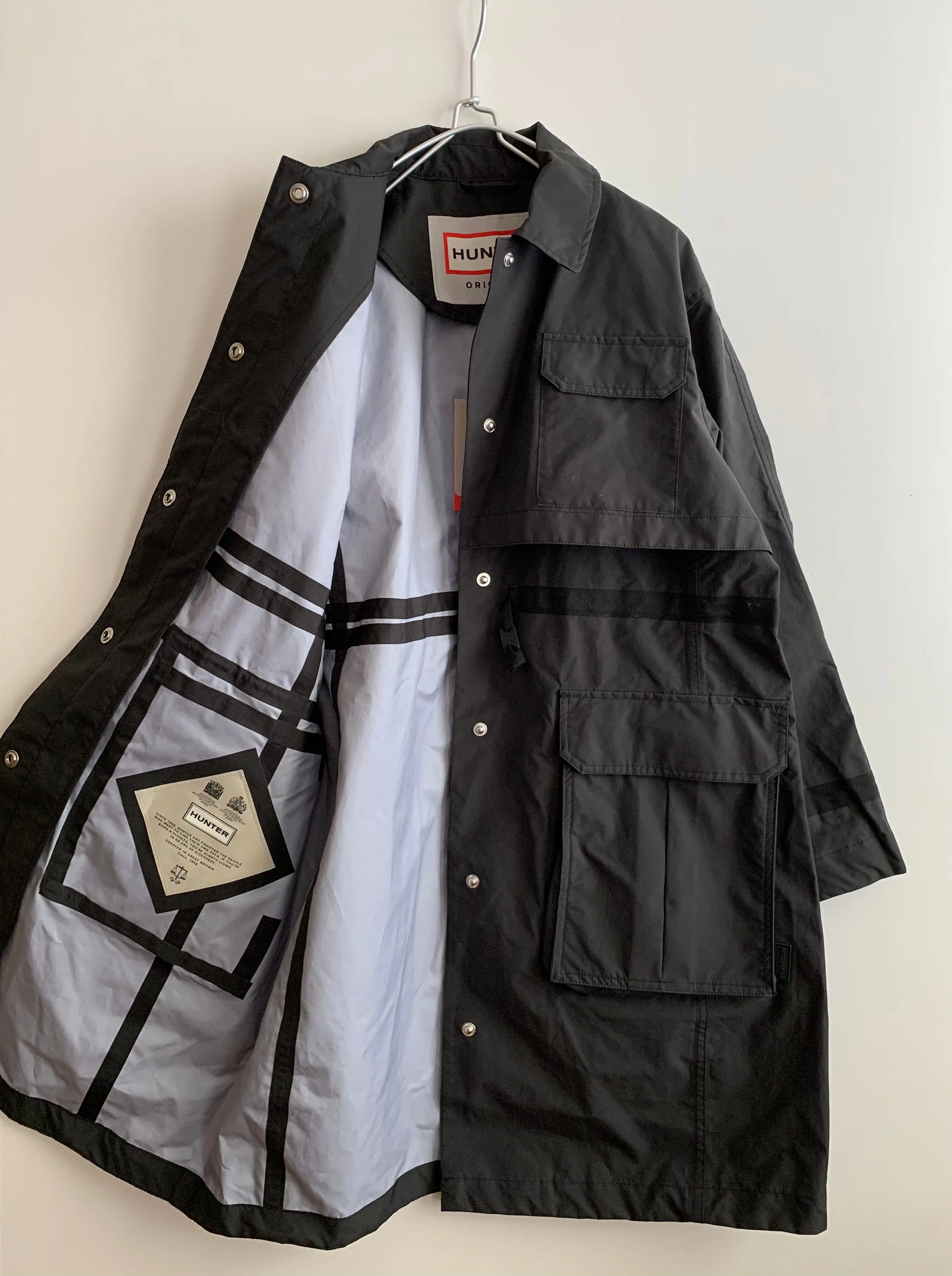 【 HUNTER 】W REFINED TRENCH COAT