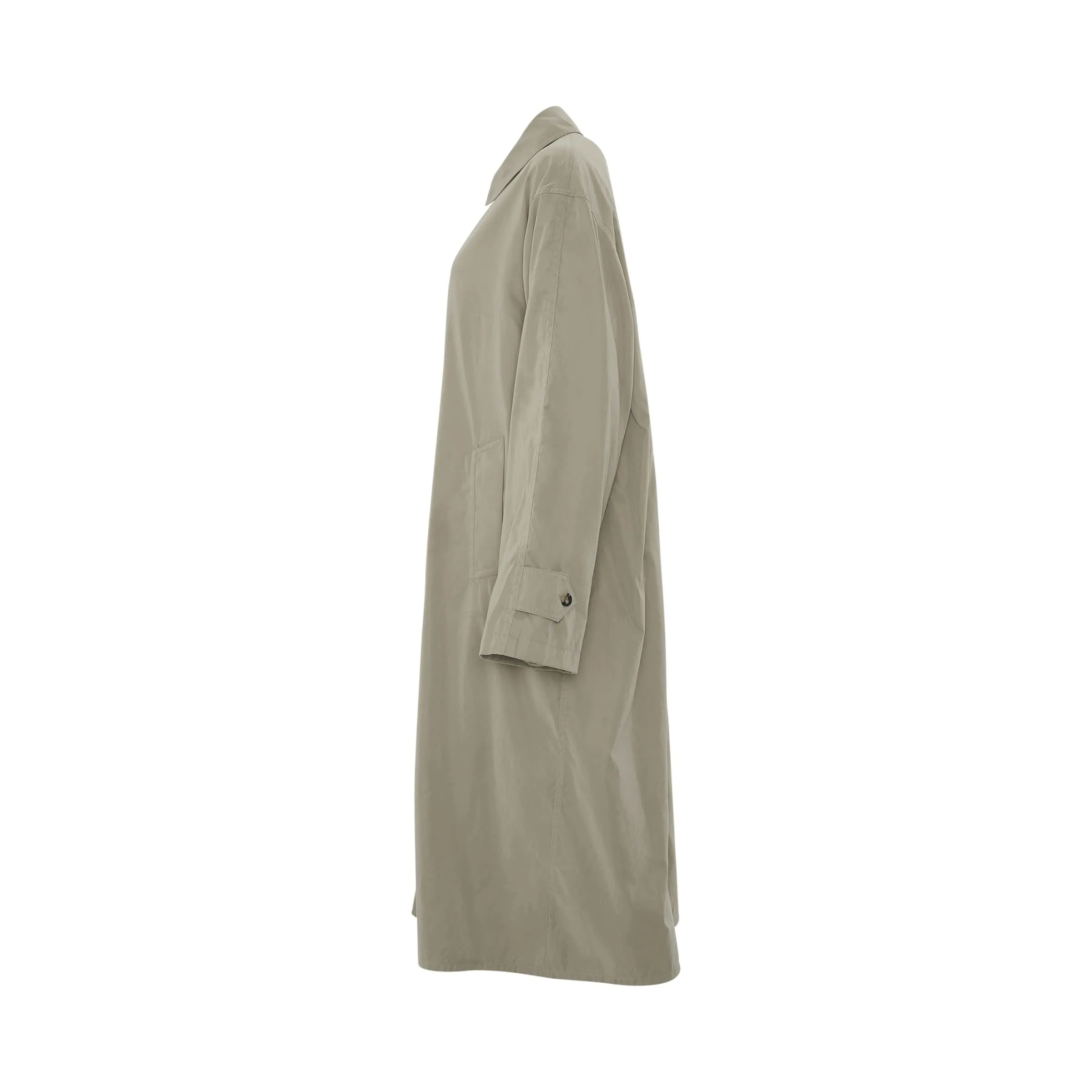 5 Button Trench Coat in Sand