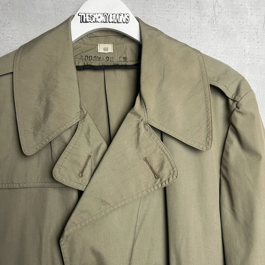 80'S U.S. ARMY / TRENCH COAT / 40REG