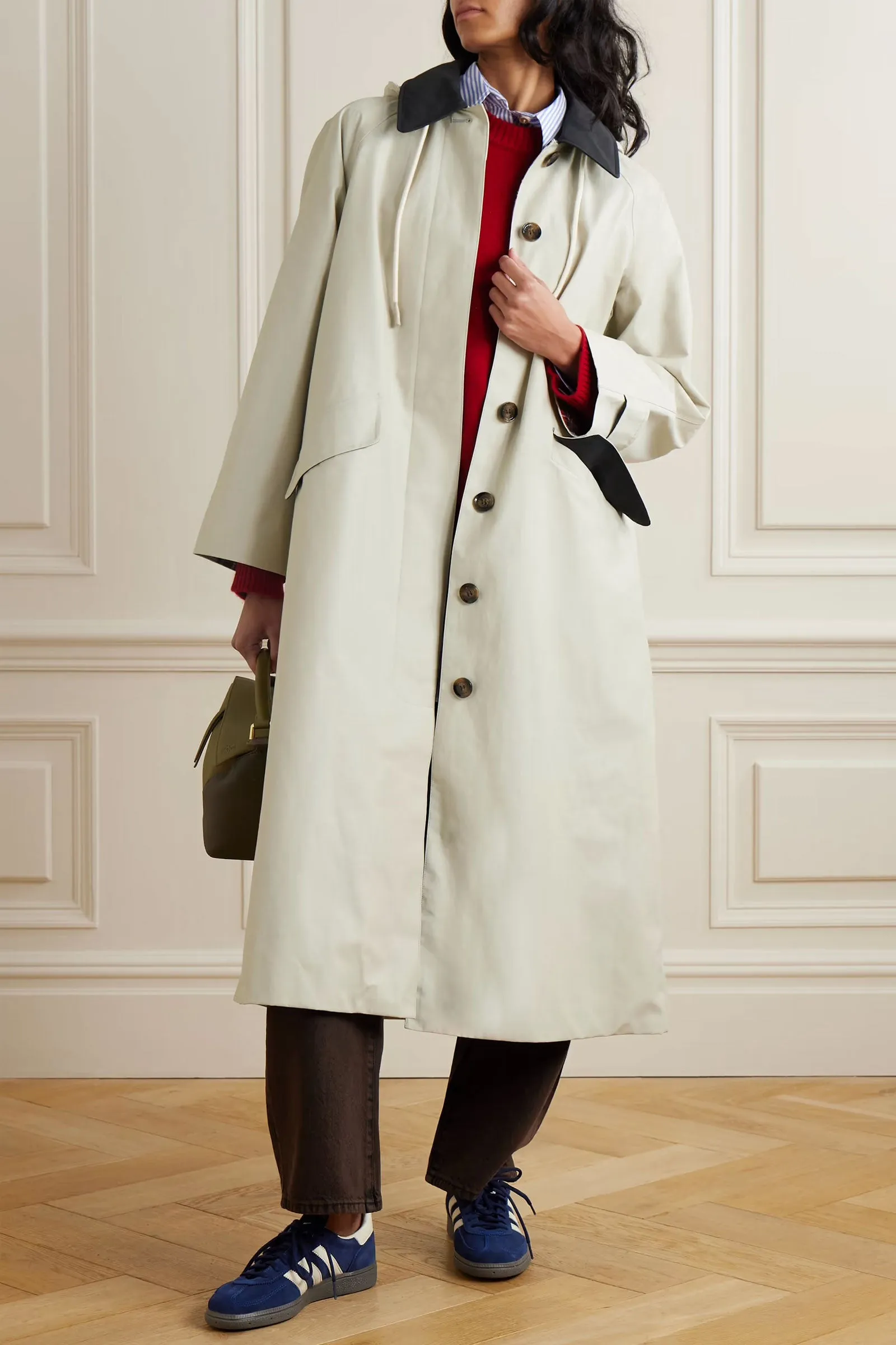   Alexa Chung Natalie Cotton-gabardine Trench Coat