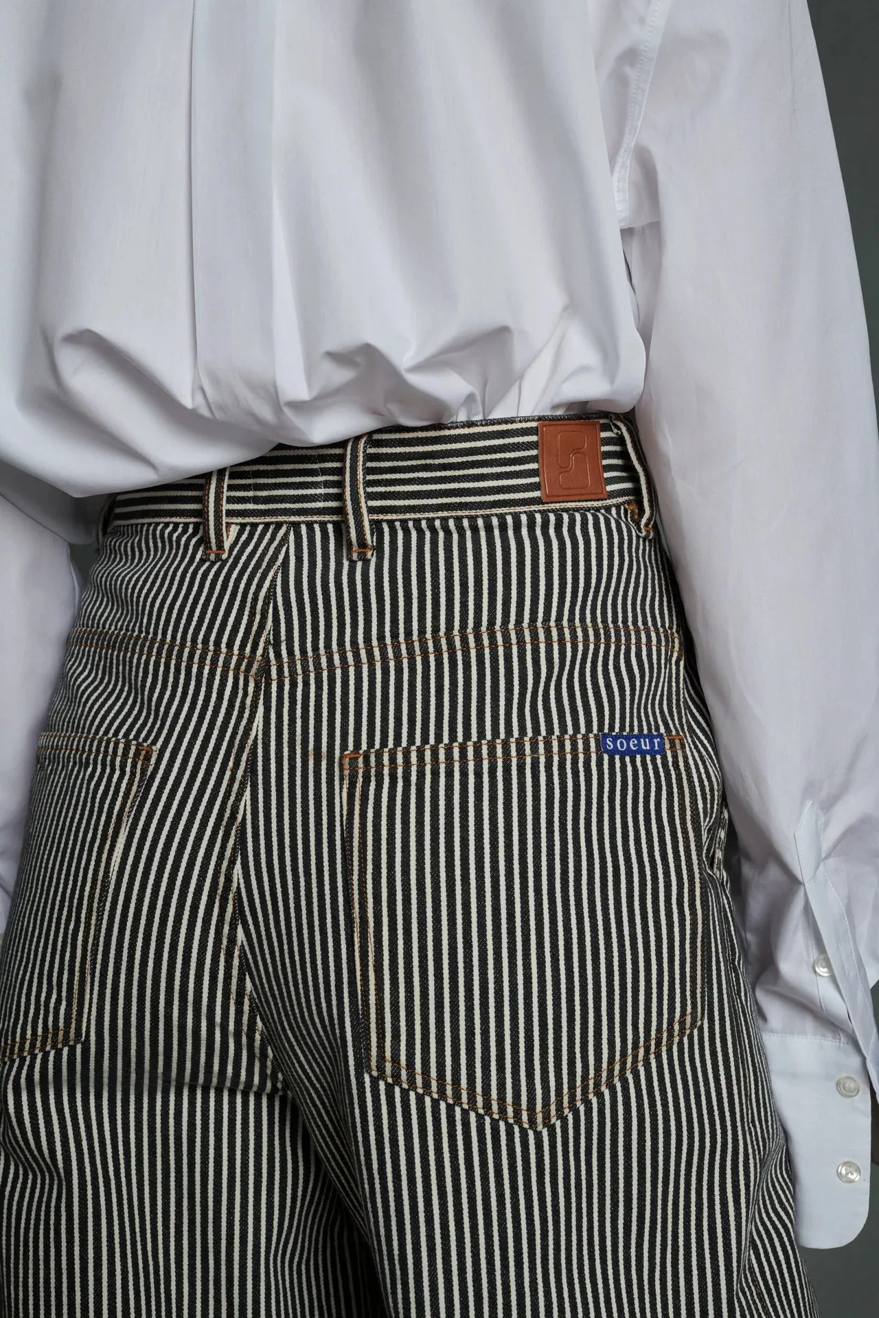 Alissio Pants Noir Blanc