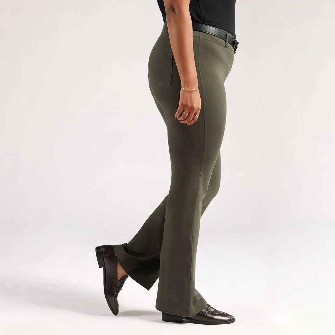 AM:PM Cotton Flare Pants - Lite