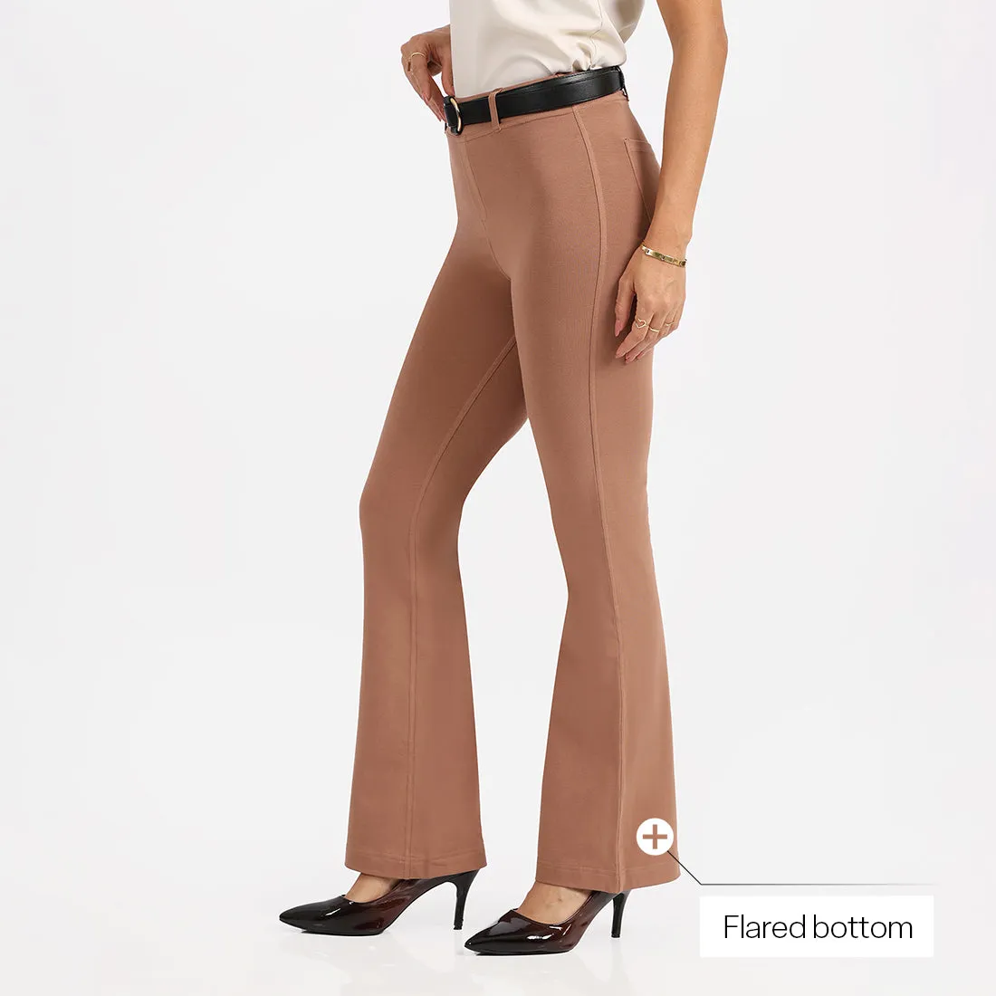 AM:PM Cotton Flare Pants - Lite