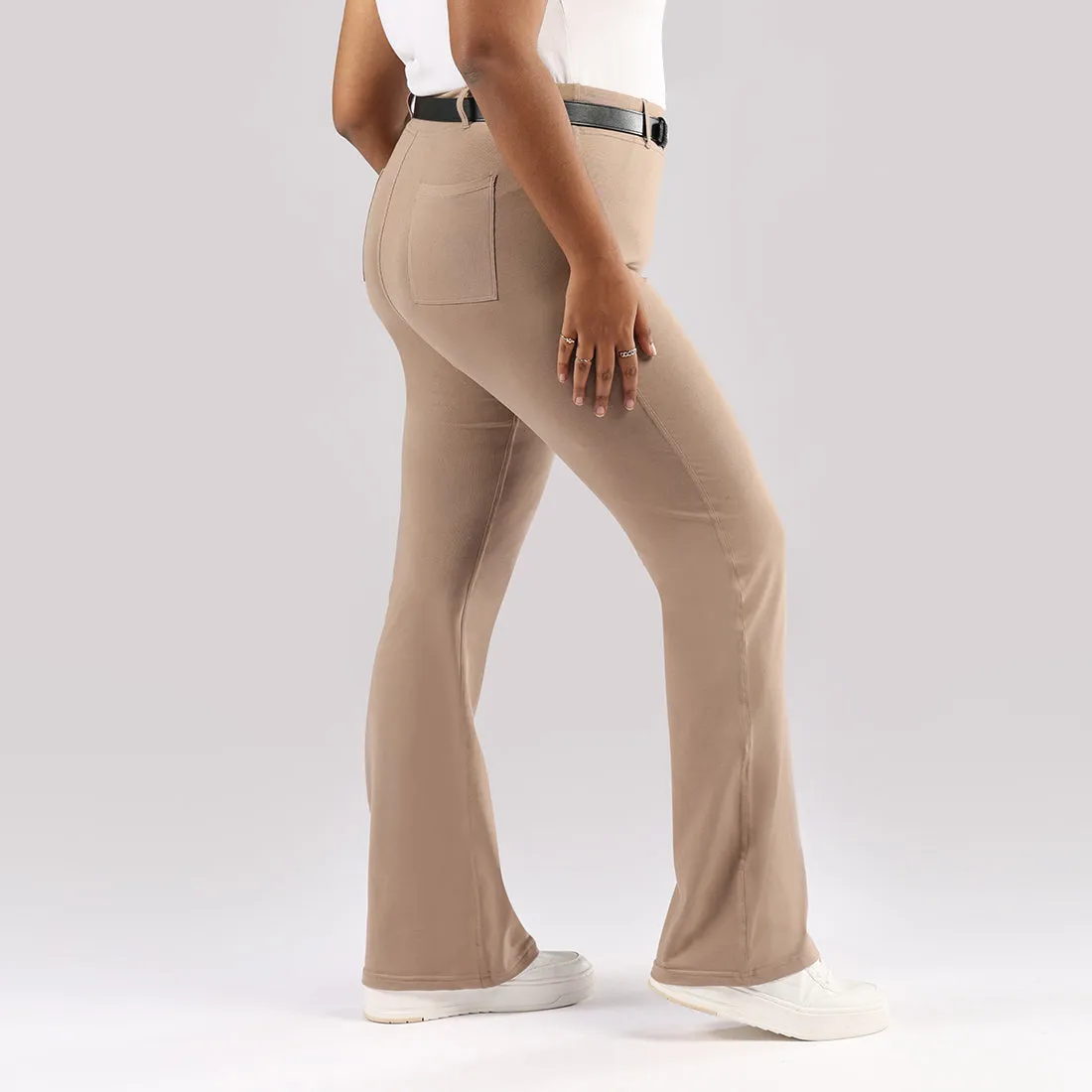 AM:PM Cotton Flare Pants - Lite