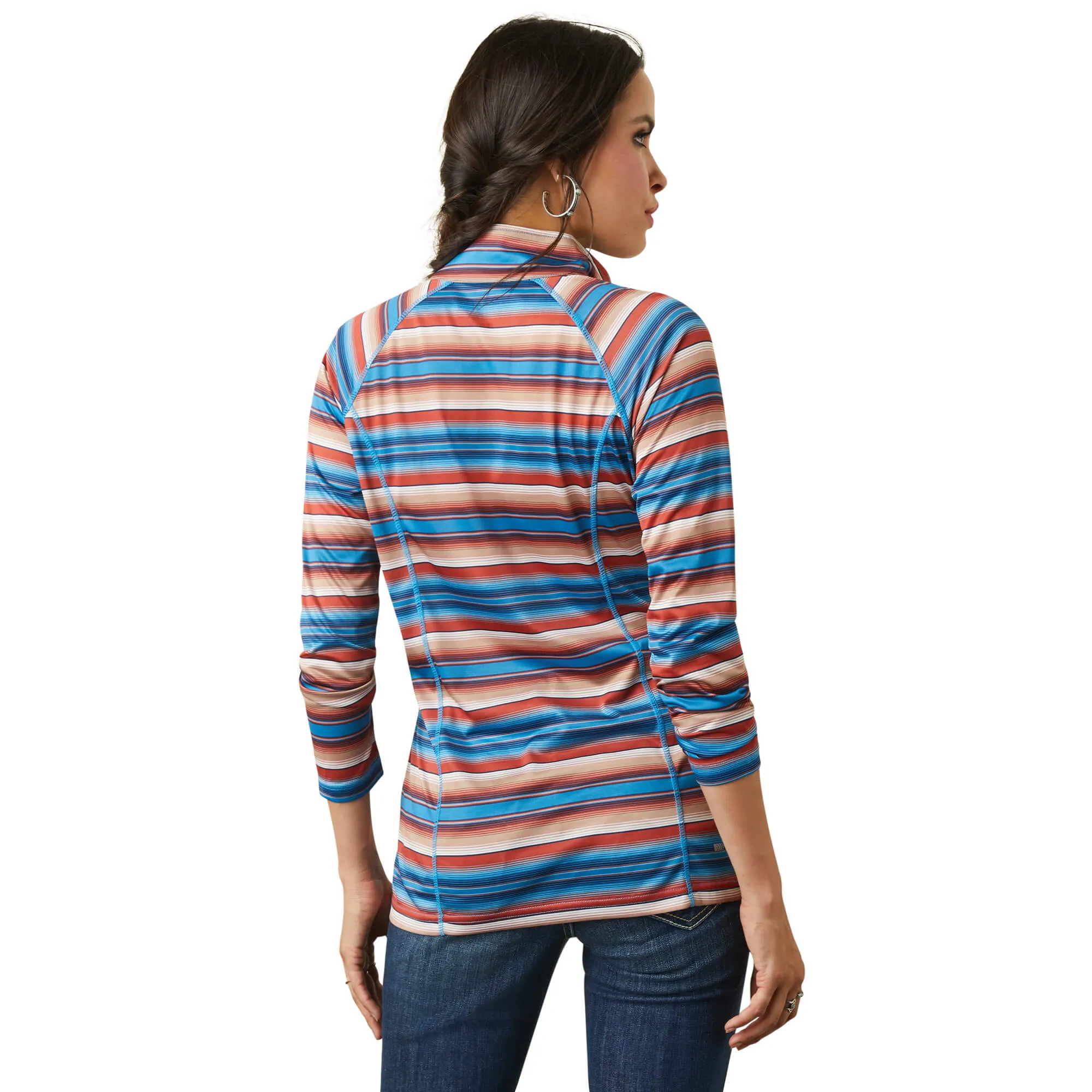 Ariat Women's Horizon Serape Laguna 1/4 Zip Top