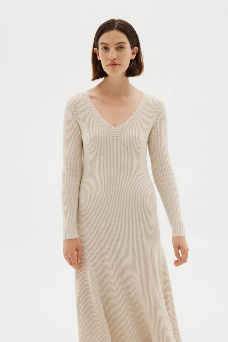 Assembly Label - Gloria Knit Dress - Oat Marle