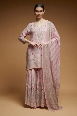 Baby Pink Sharara