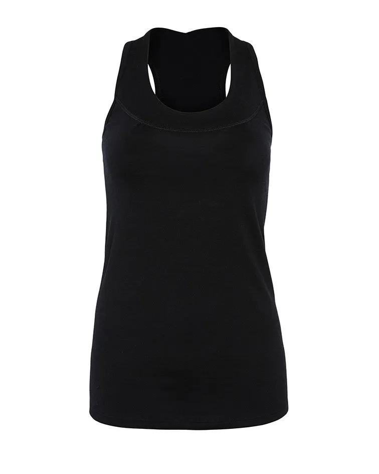 Best Friend Merino Tank - Midnight Black