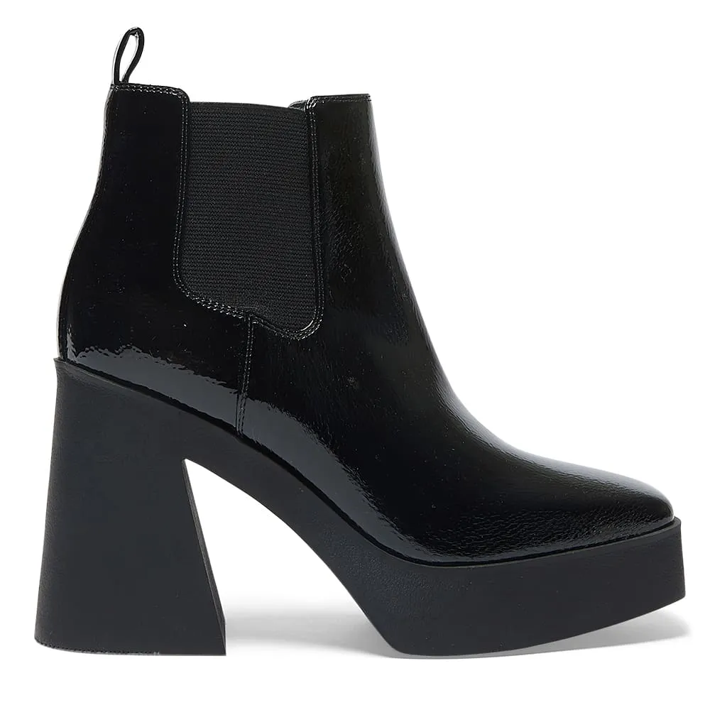 Blair Boot in Black Patent