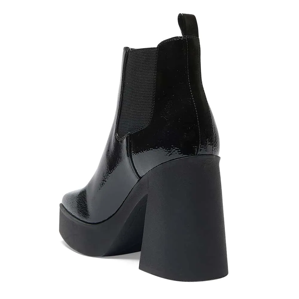 Blair Boot in Black Patent