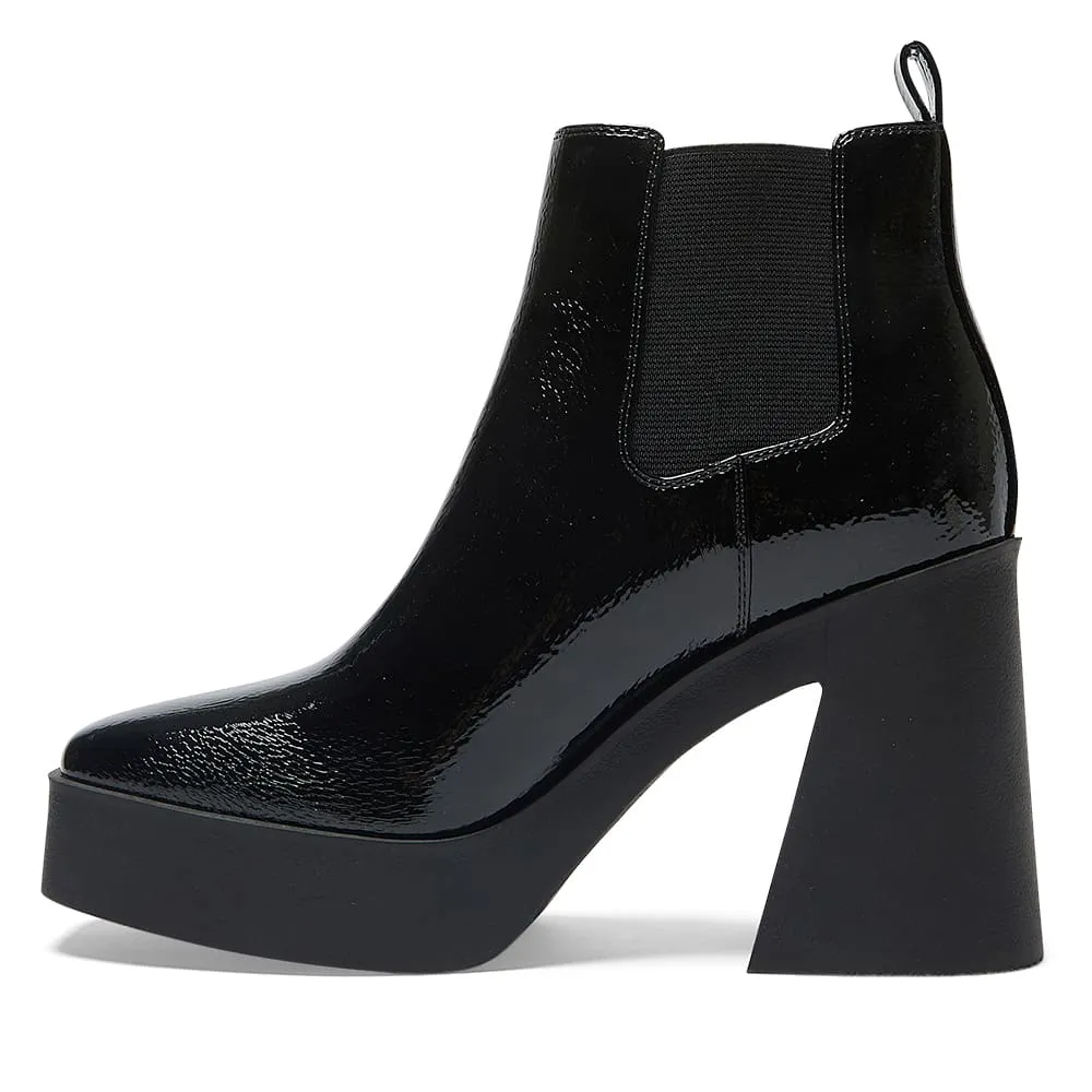 Blair Boot in Black Patent