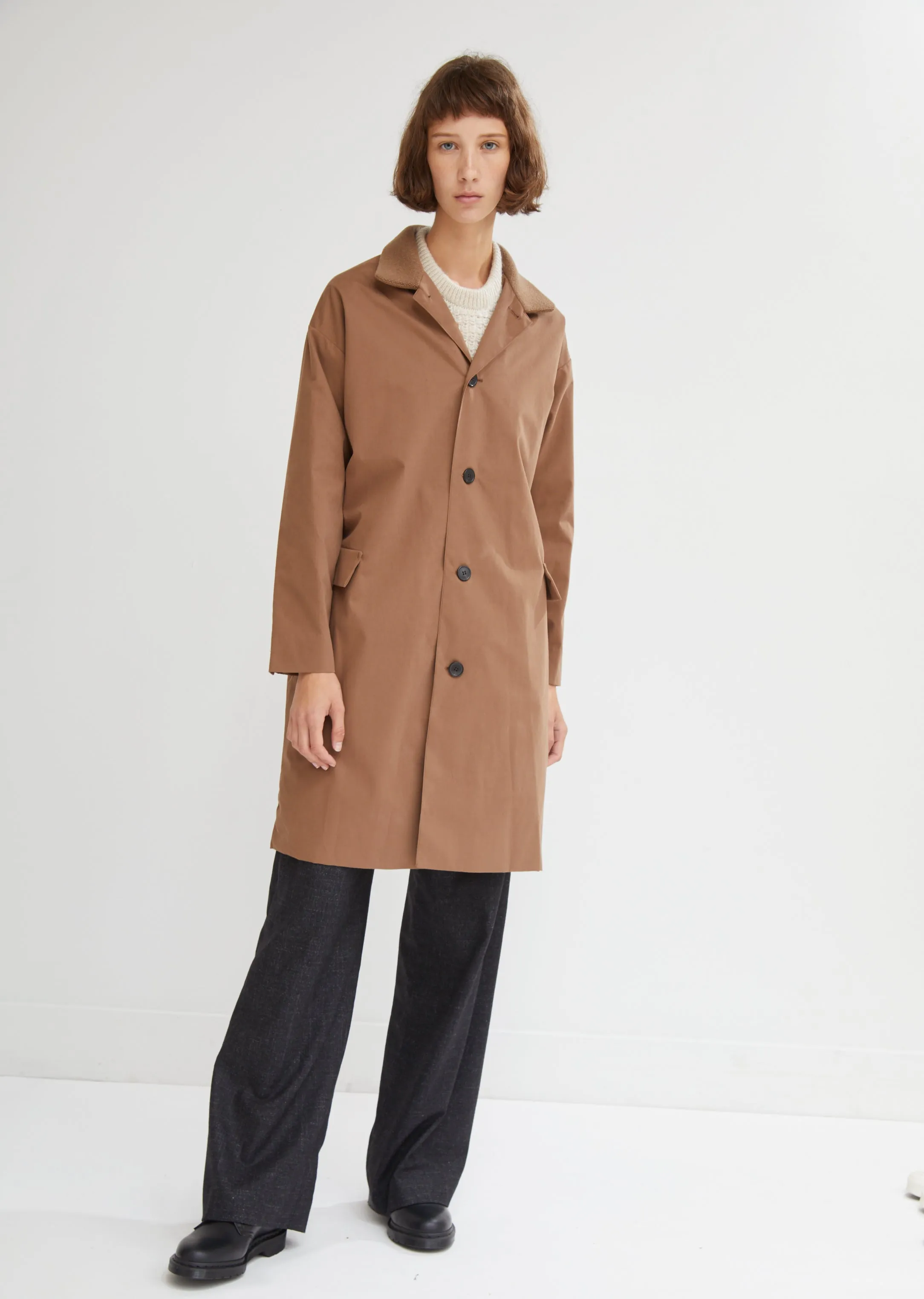 Bouffant Cotton Coat