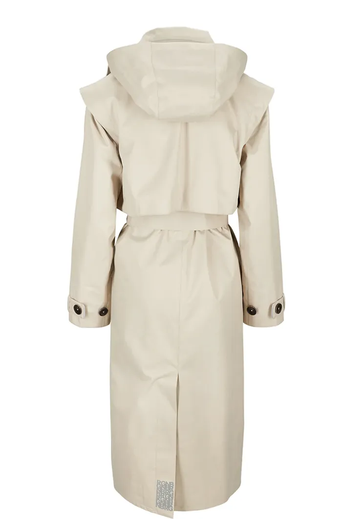 BRGN Regndråpe Trench Coat