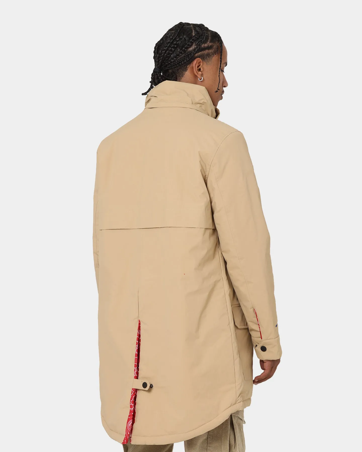 Carre Bandana Ultra Trench Coat Stone