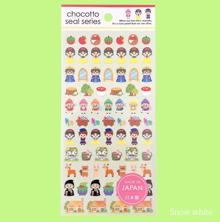 chocotto seal "Fairytale"mini sticker