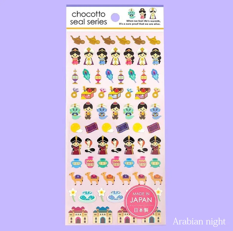 chocotto seal "Fairytale"mini sticker