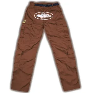 Corteiz Guerillaz* Cargo Pants Brown