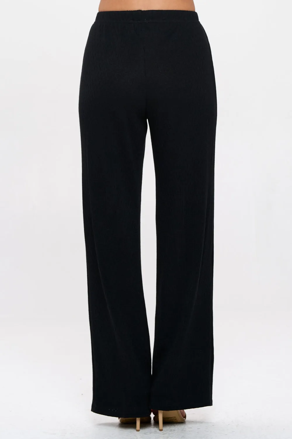 Cotton Acetate Flared Pants-5042CA-ARD1