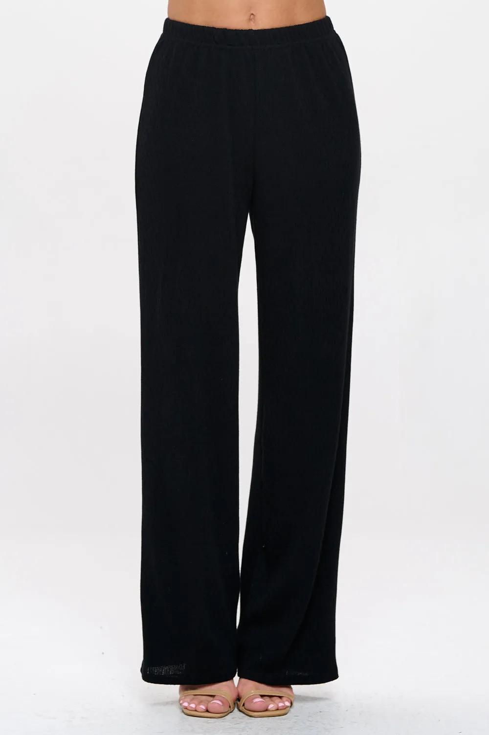 Cotton Acetate Flared Pants-5042CA-ARD1