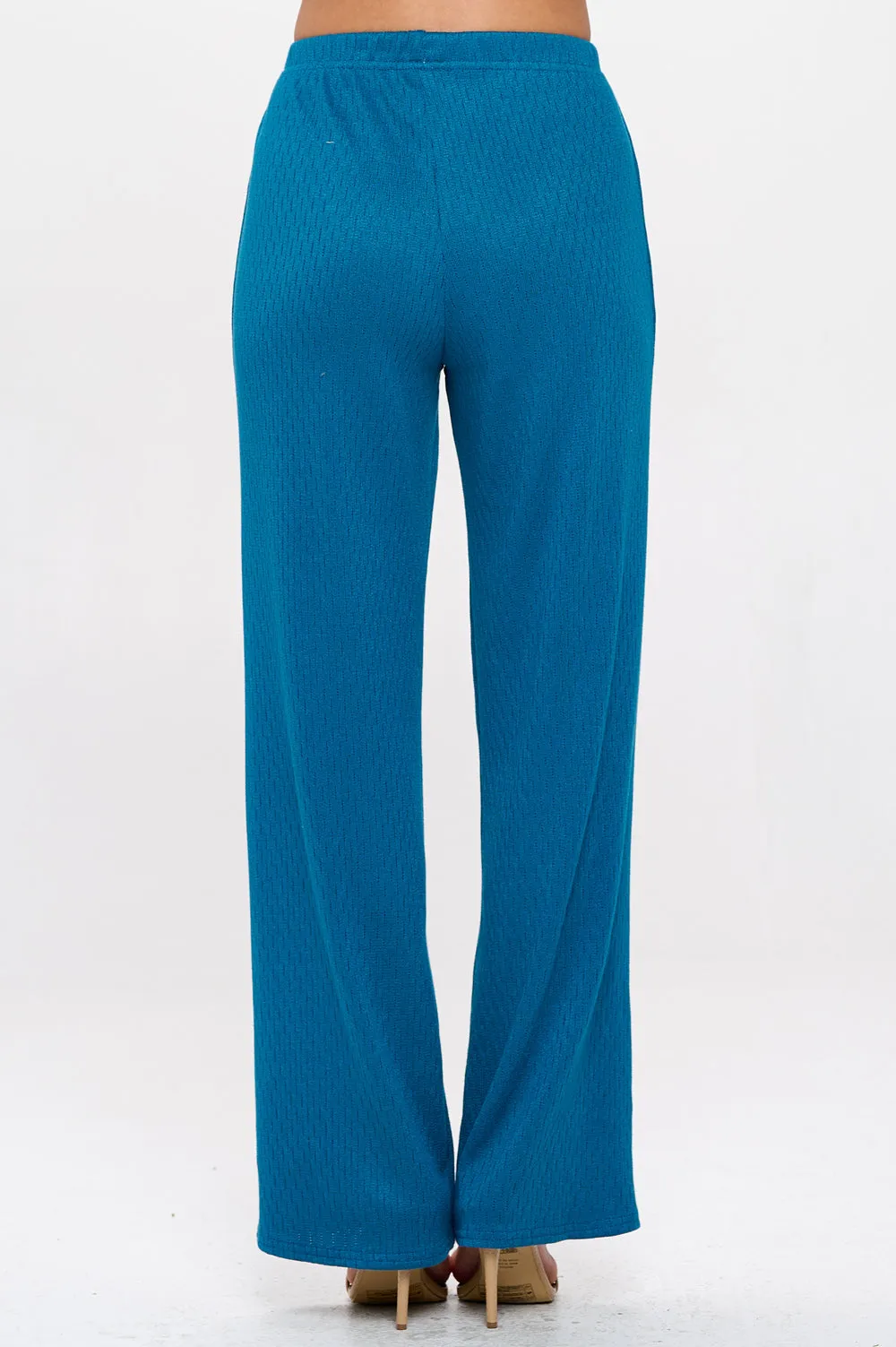 Cotton Acetate Flared Pants-5042CA-ARD1