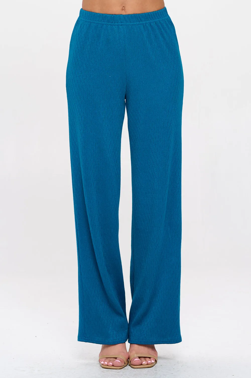 Cotton Acetate Flared Pants-5042CA-ARD1