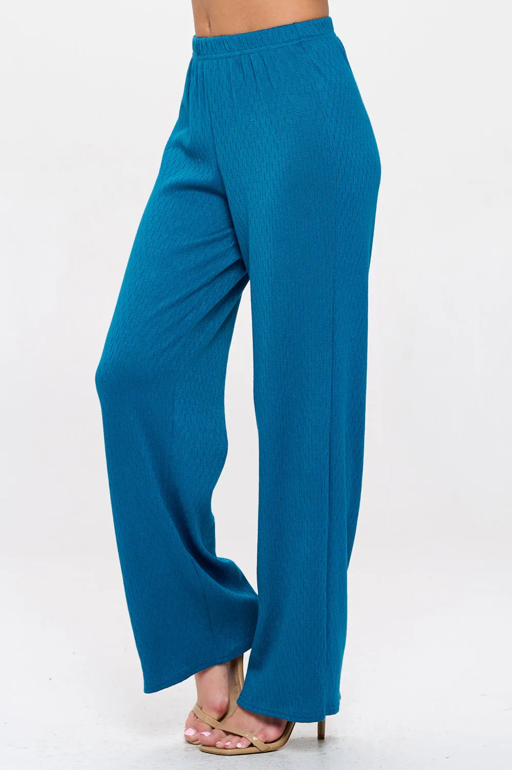 Cotton Acetate Flared Pants-5042CA-ARD1