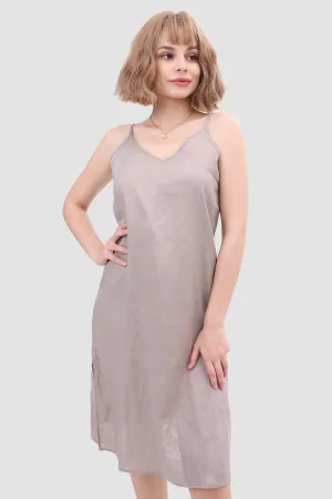 Daisy Linen Slip Dress