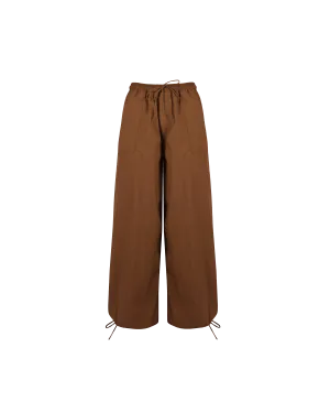 DONOVAN TIE PANT MOCHA