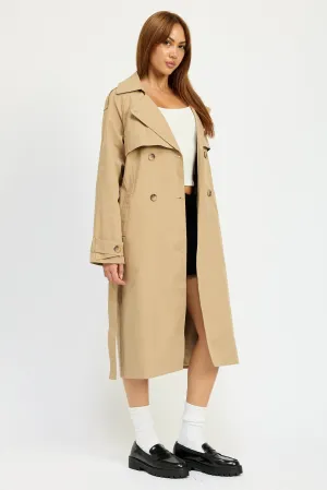 Double Breast Trench Coat