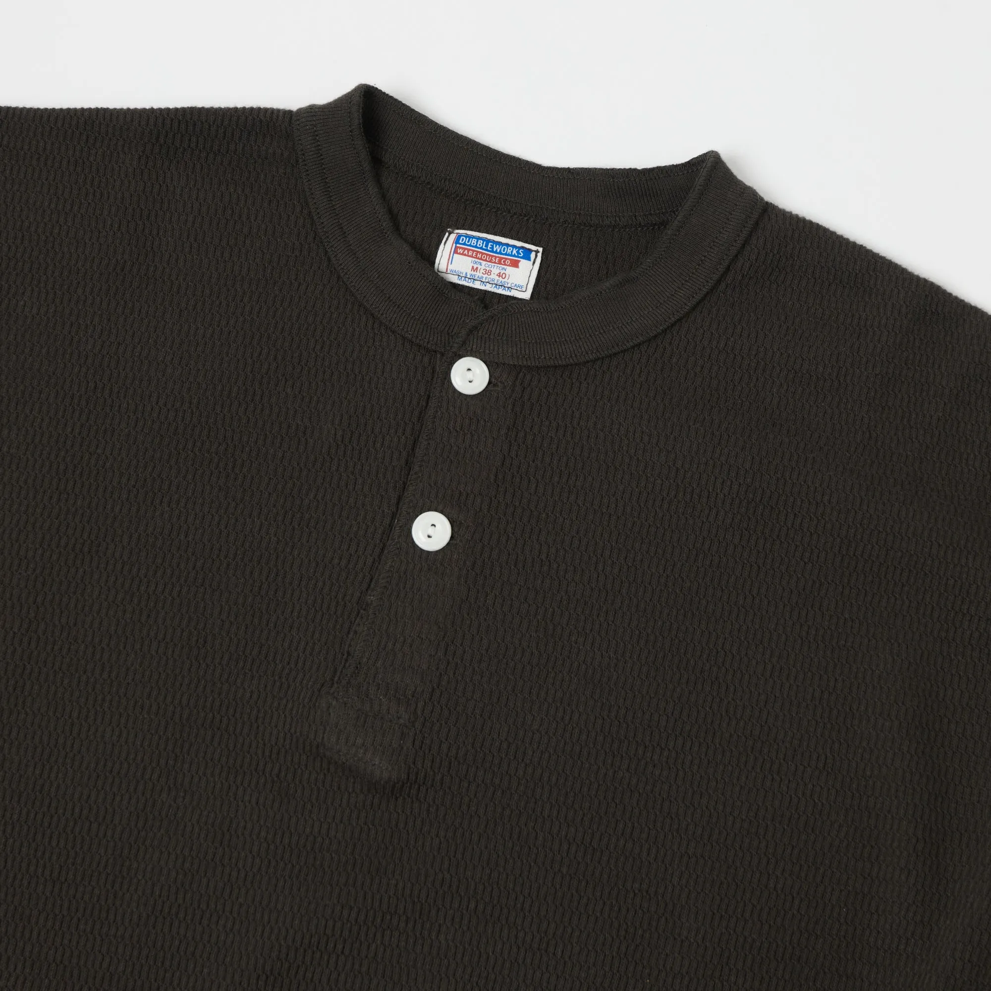 Dubbleworks Thermal L/S Henley - Sumikuro