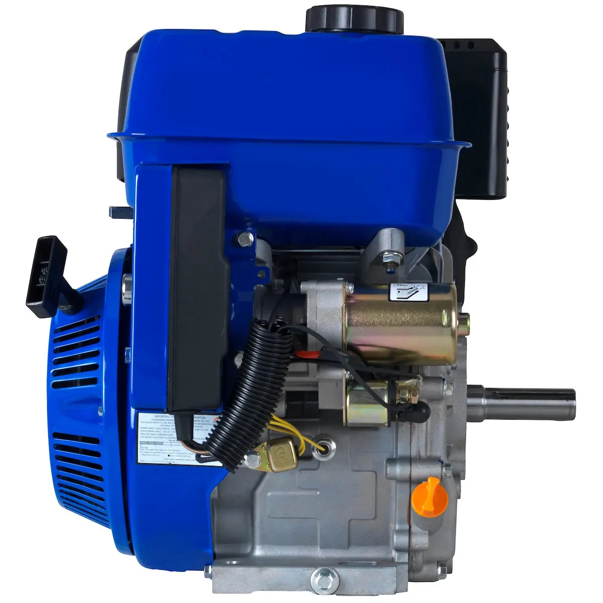 DuroMax XP16HPE 420cc 1" Recoil/Electric Start Horizontal Gas Powered Engine