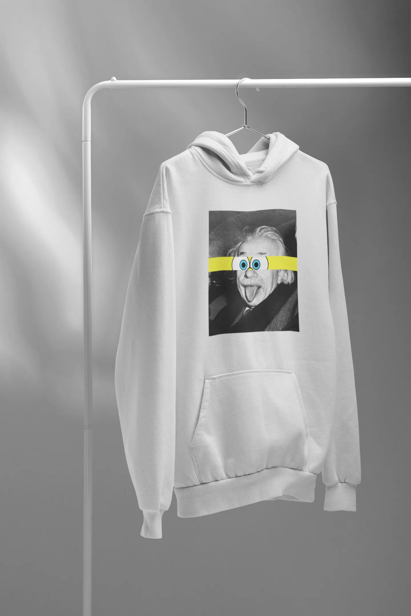 Einstein Sticks Sponge bob: Aesthetic - WINTER HOODIES