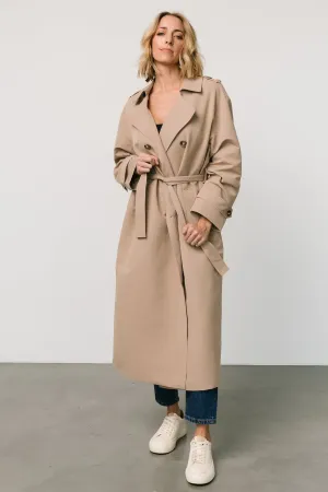 Elias Trench Coat | Beige