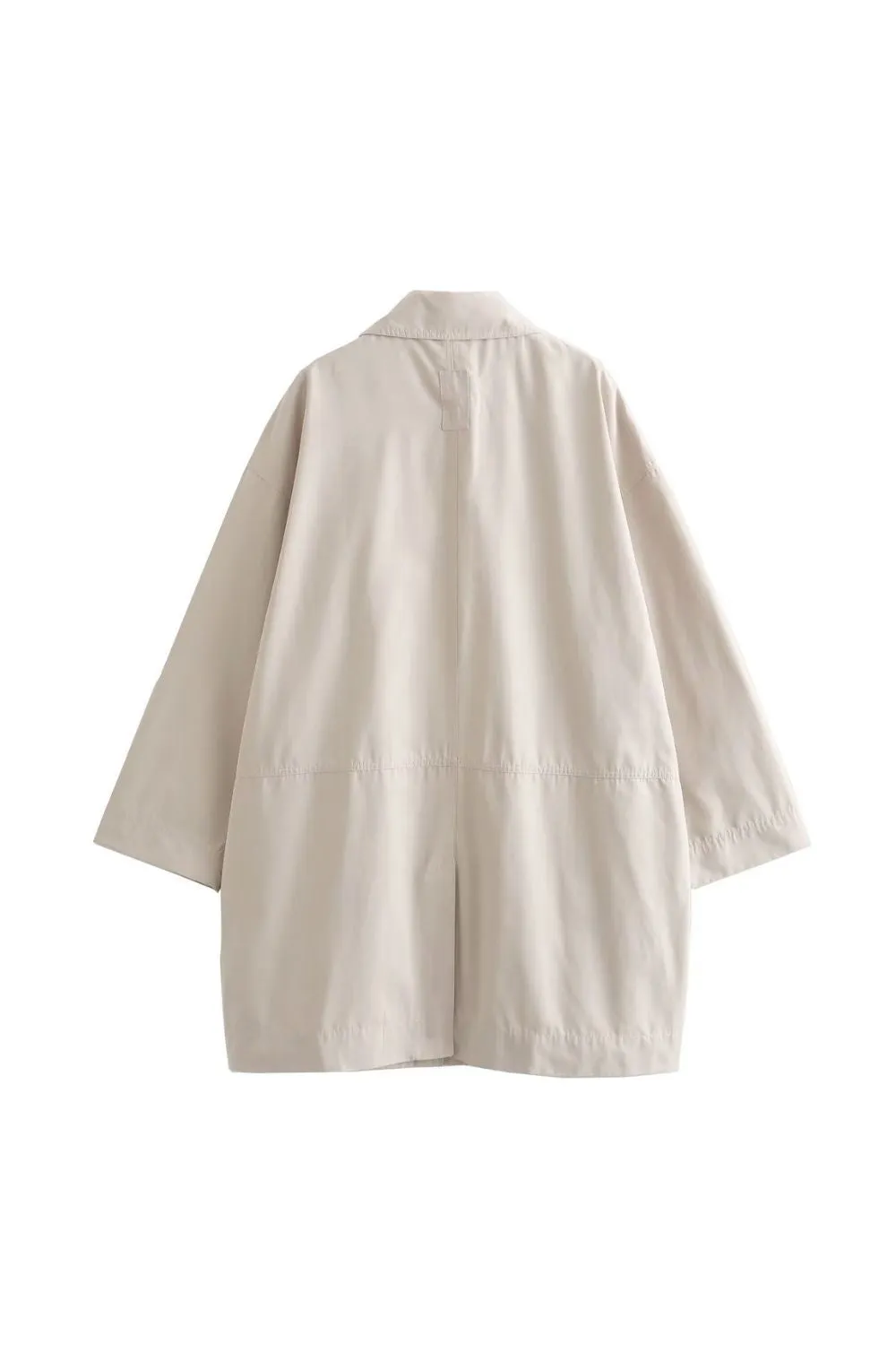 'Emily' Pocket-Detail Trench Coat