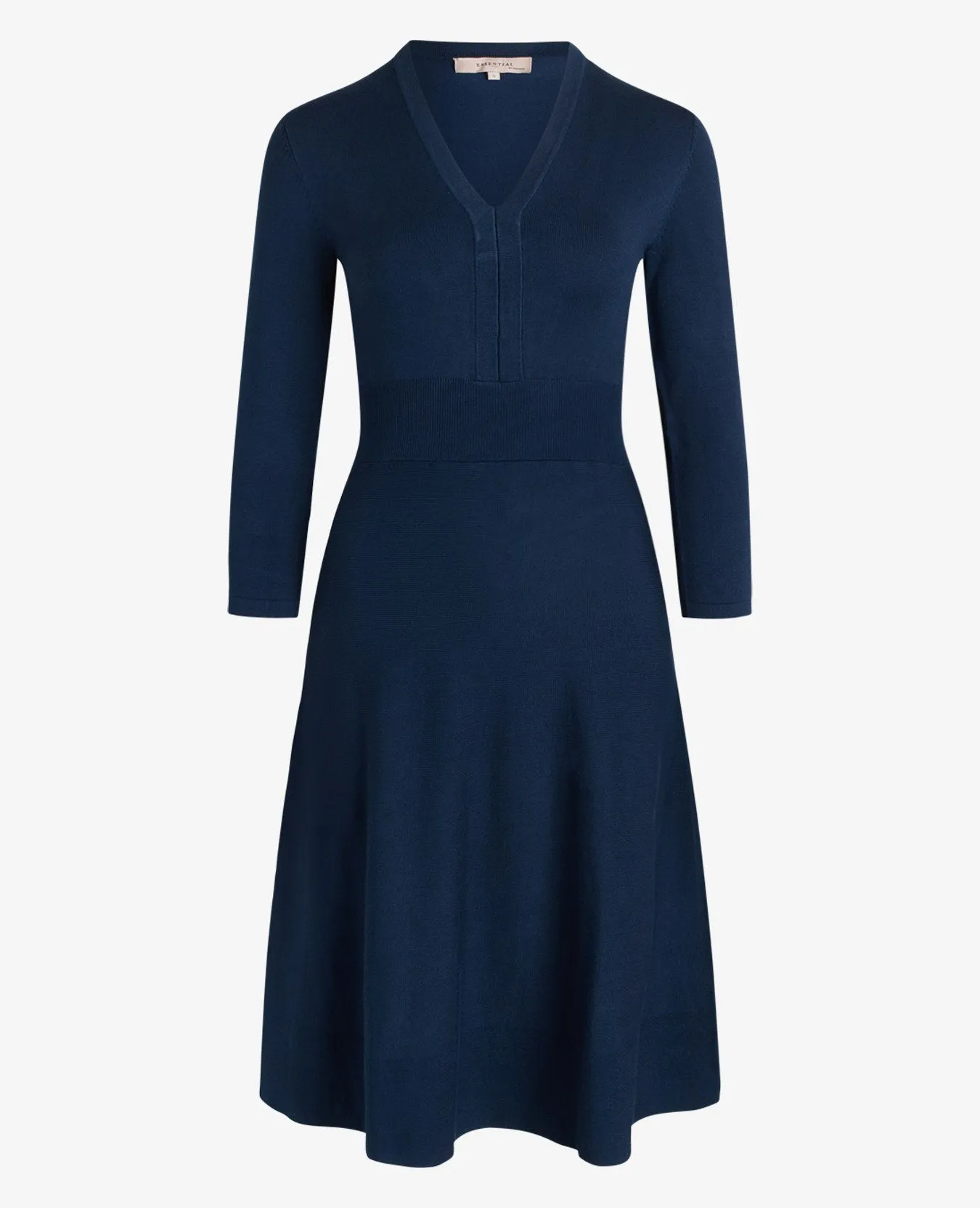 ESSENTIAL VISCOSE KNIT DRESS