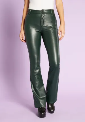 Evergreen Gleam and Flare Pants