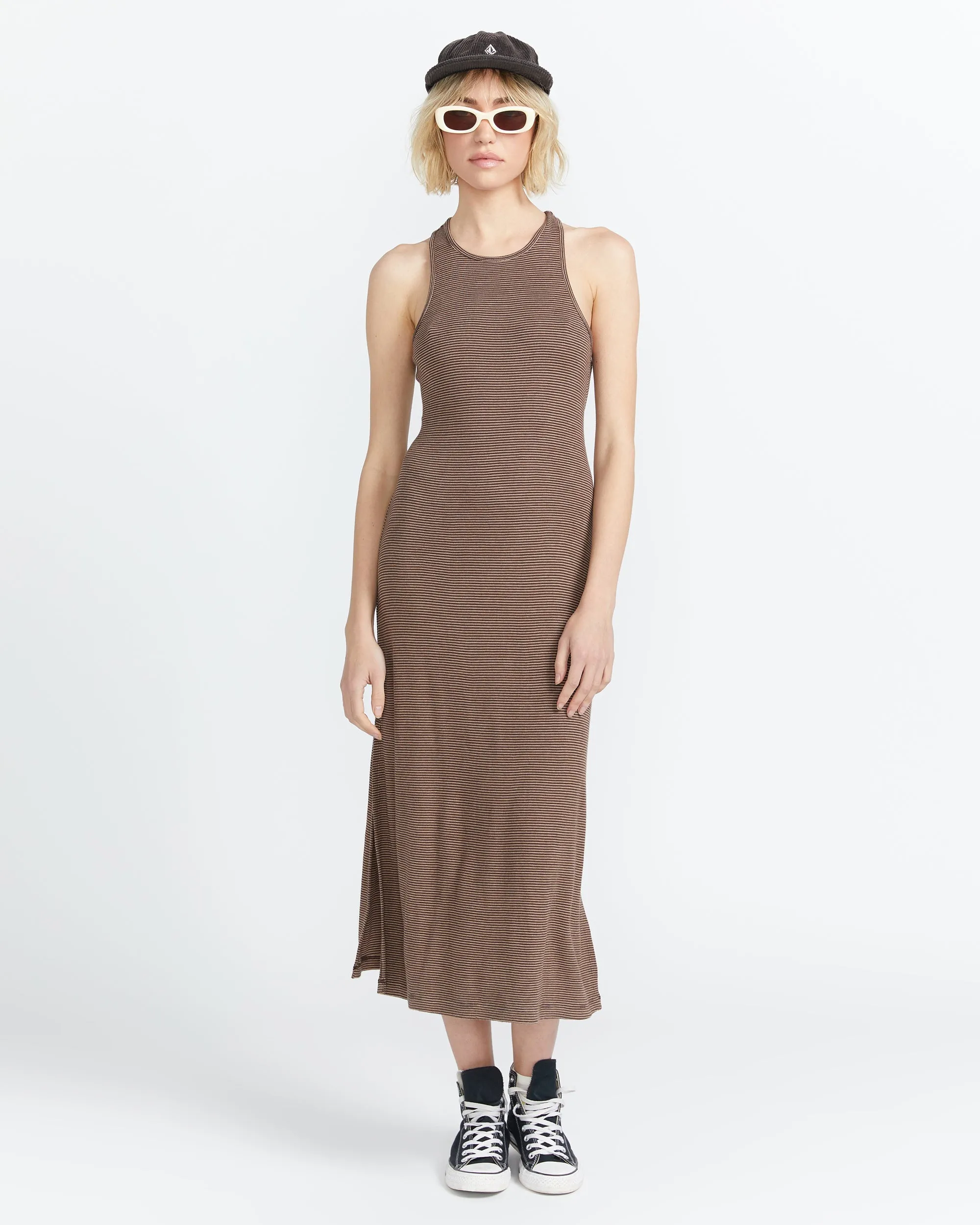 Fleurmaid Dress - Bear Brown