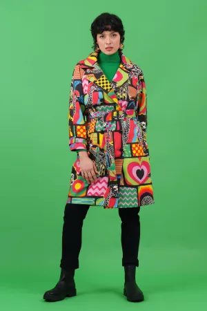 Giraffe-Topia Trench Coat