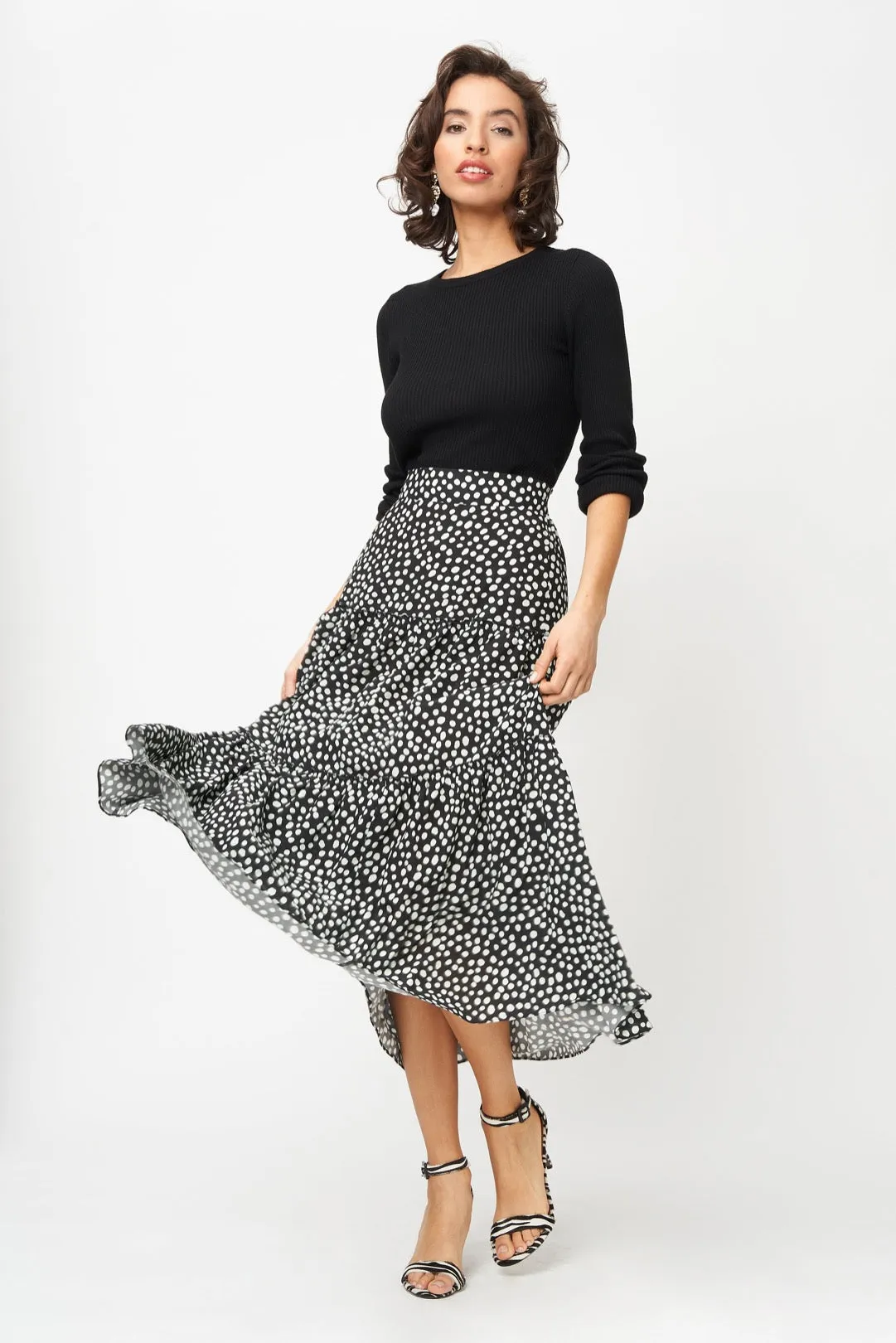 Harper Skirt Polka Dot