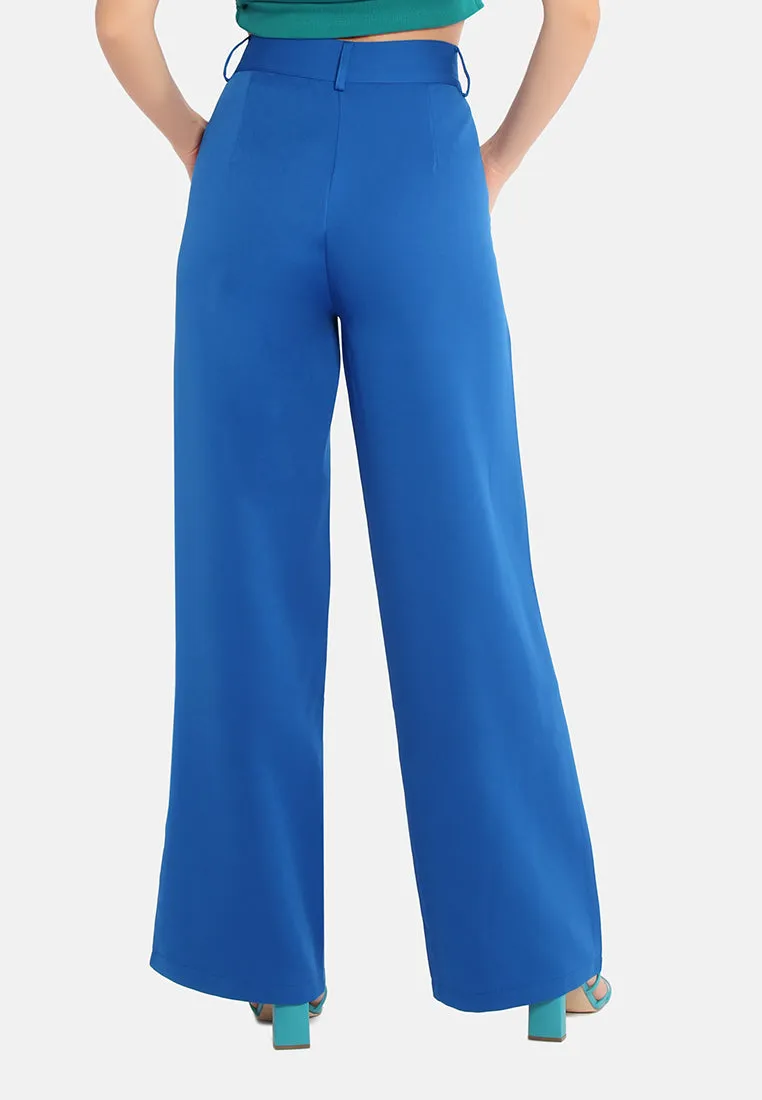 High Waist Flared Pants