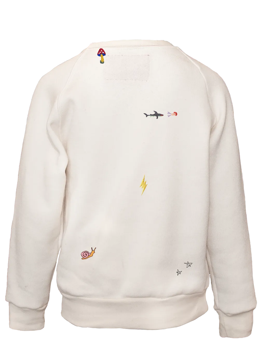 Kid's Mini Embroideries Sprinkled Classic Crew Pullover