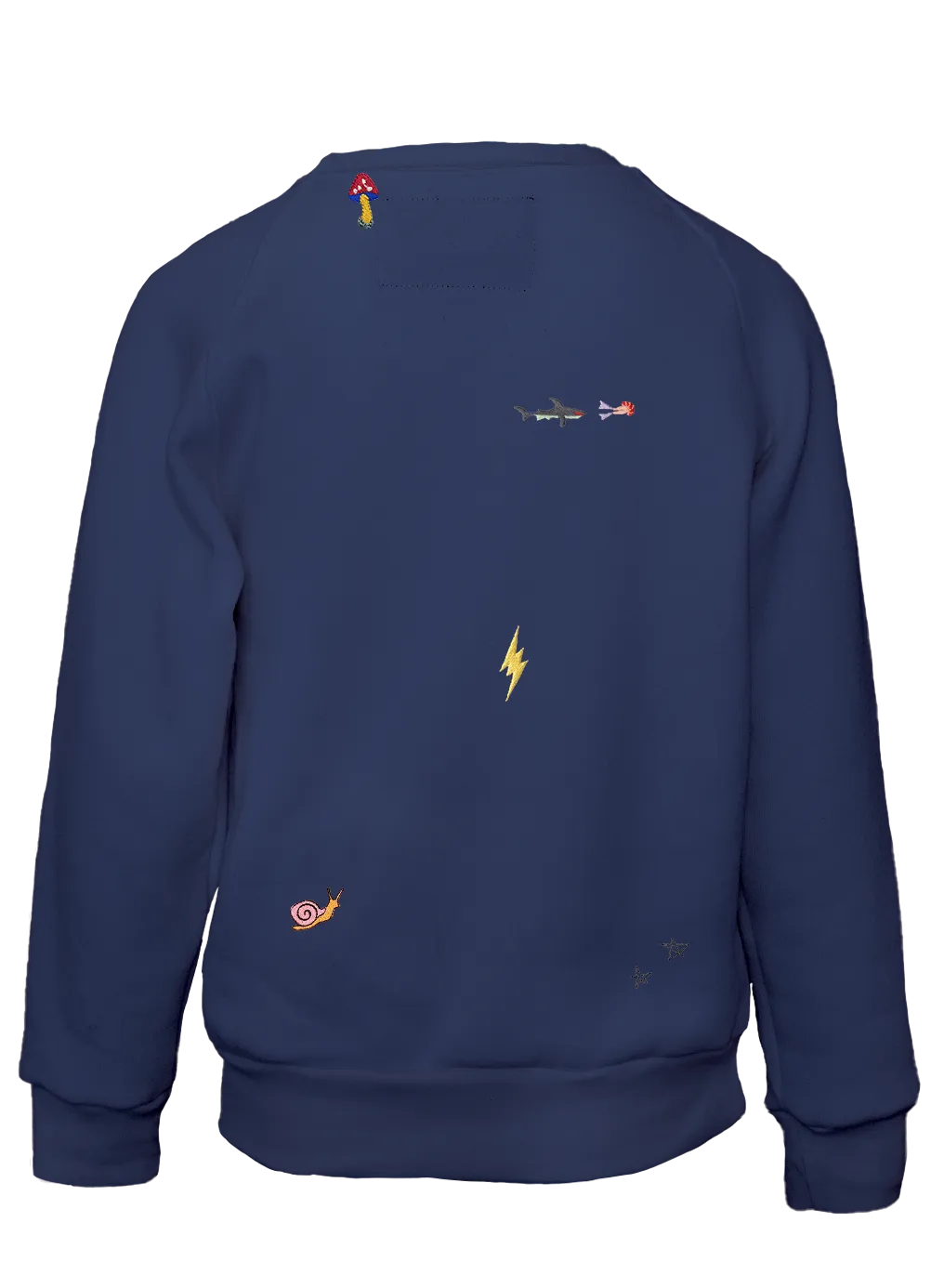 Kid's Mini Embroideries Sprinkled Classic Crew Pullover