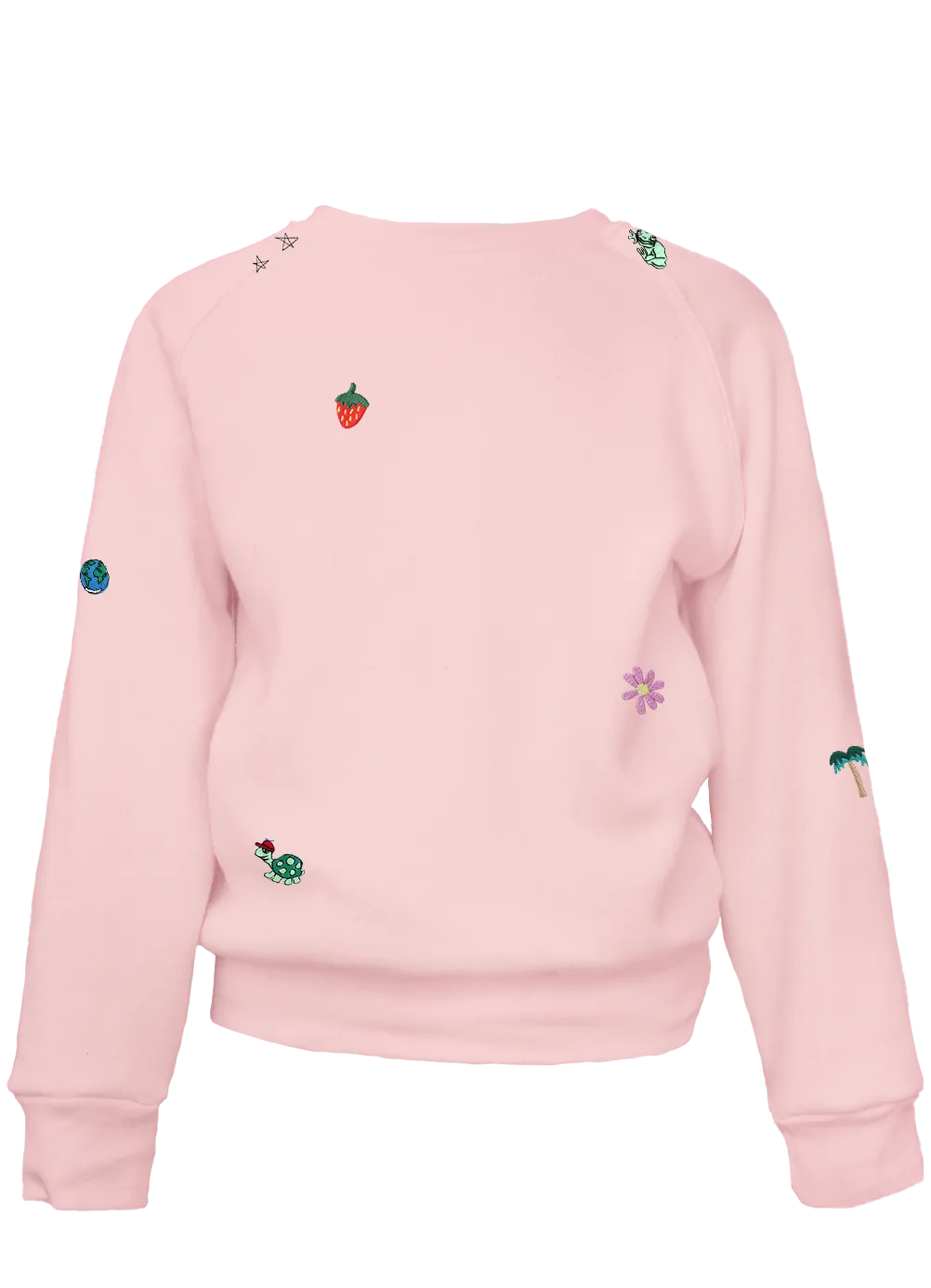 Kid's Mini Embroideries Sprinkled Classic Crew Pullover