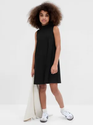 Kids Mockneck Swing Dress