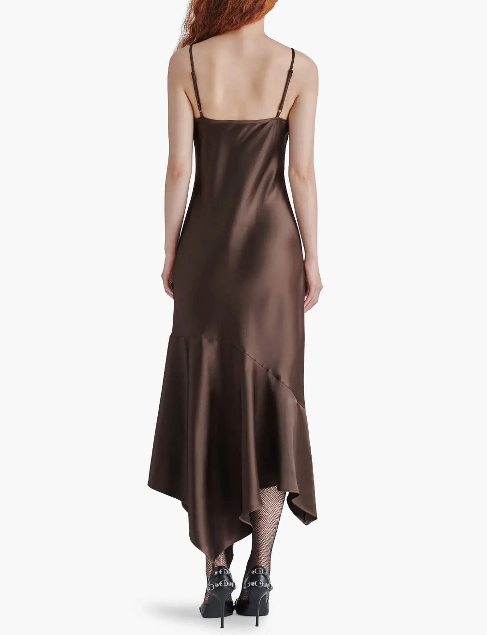 Lucille Dress, Dark Espresso