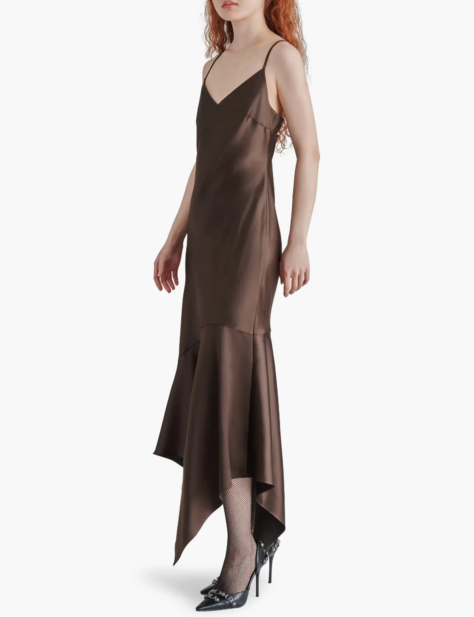 Lucille Dress, Dark Espresso