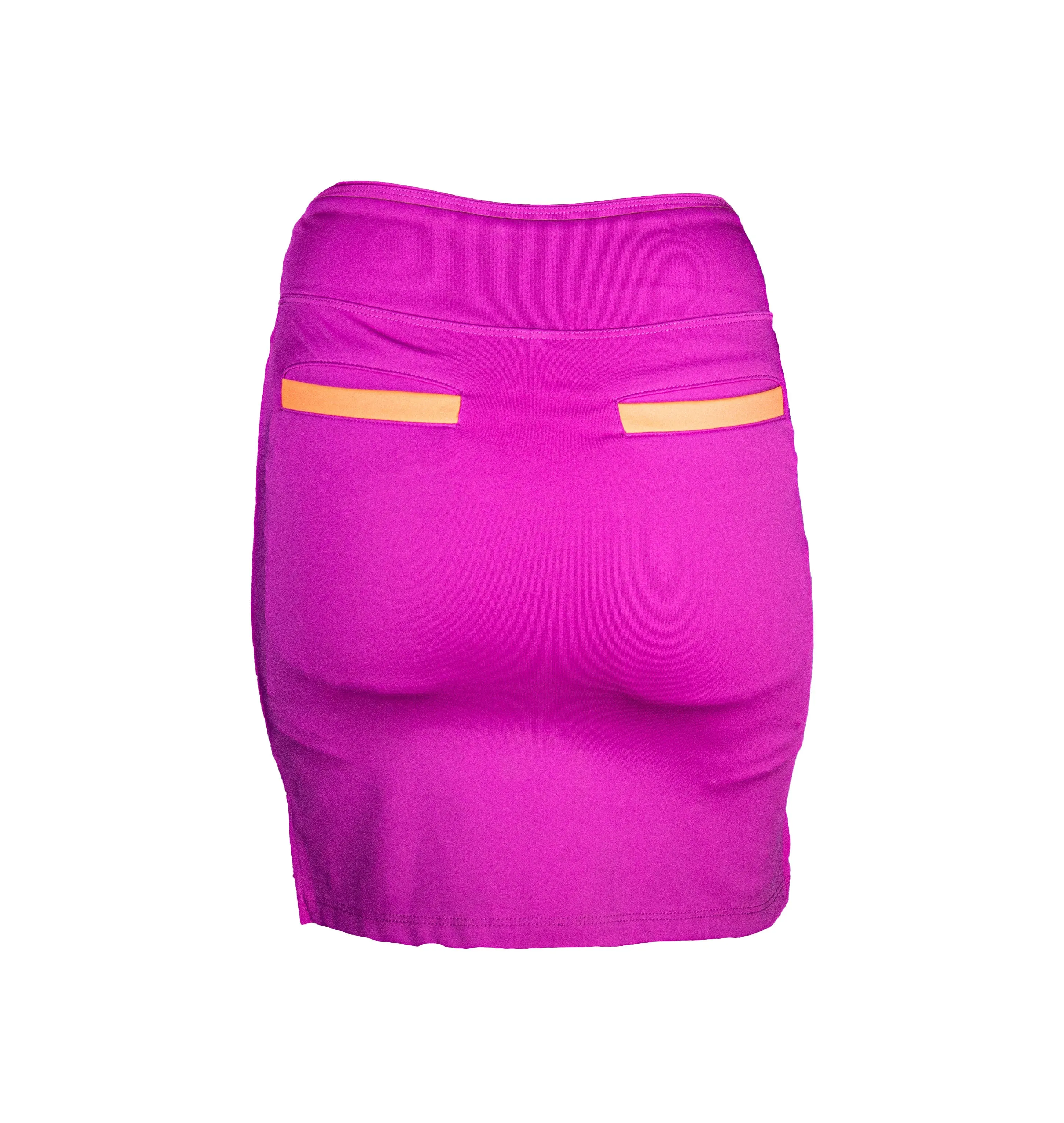 Magenta Golf Skirt 17"