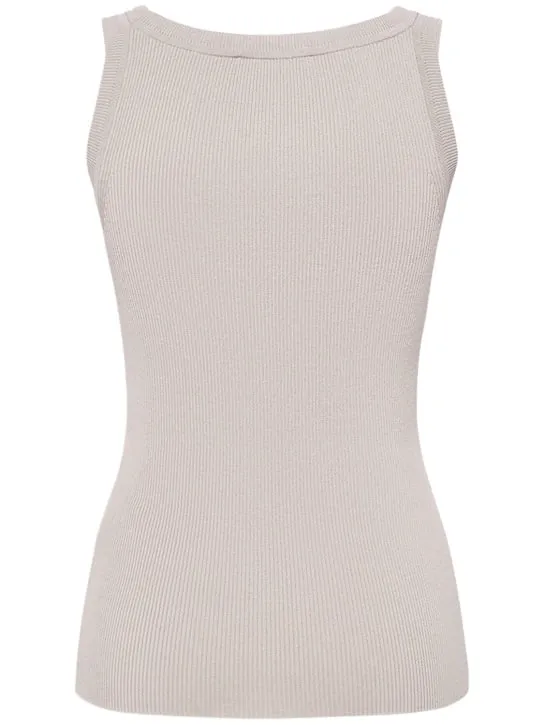 Max Mara   Siro crepe tank top 