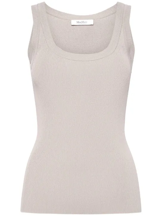 Max Mara   Siro crepe tank top 