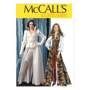 McCall's Pattern M6819 Misses' Sci-Fi Warrior Costume